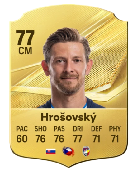 Hrošovský 77 Common CM FC 26 card