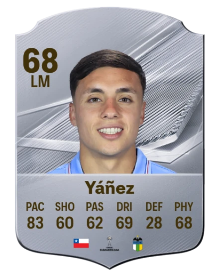 Yáñez 68 Common LM FC 26 card
