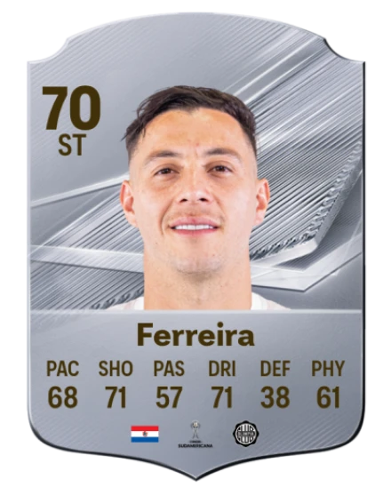 Ferreira 70 Silver ST FC 27 card
