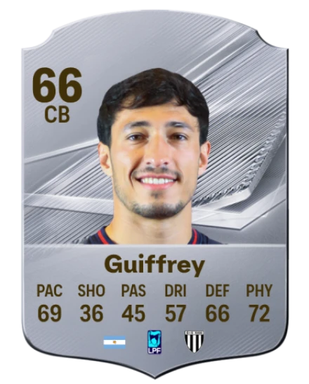 Guiffrey 66 Silver CB FC 27 card