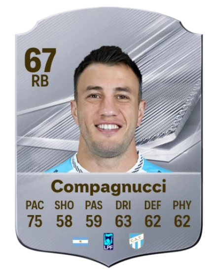 Compagnucci 67 Common RB FC 26 card