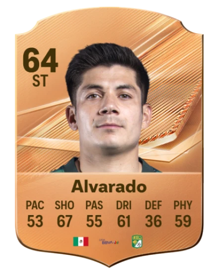 Alvarado 64 Bronze ST FC 27 card