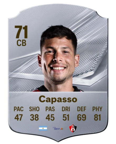 Capasso 71 Silver CB FC 27 card