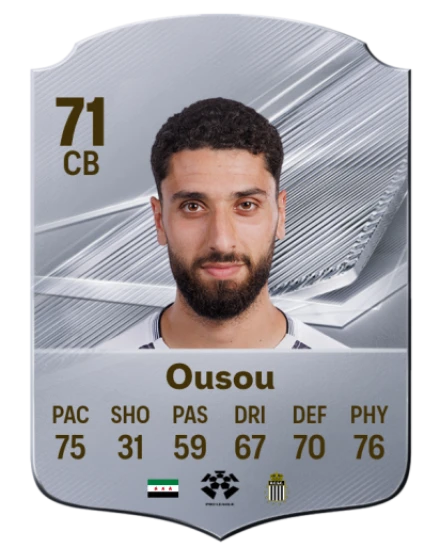 Ousou 71 Common CB FC 26 card