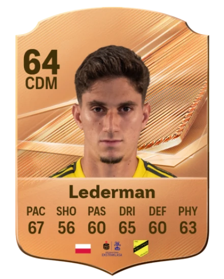 Lederman 64 Bronze CDM FC 27 card