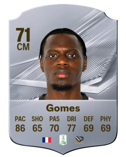 Gomes 71 Silver CM FC 27 card