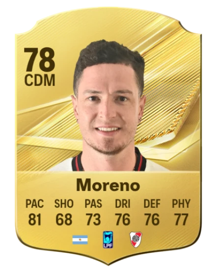 Moreno 78 Common CDM FC 26 card