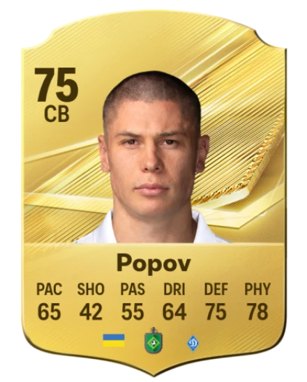 Popov 75 Common CB FC 26 card
