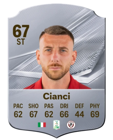 Cianci 67 Common ST FC 26 card