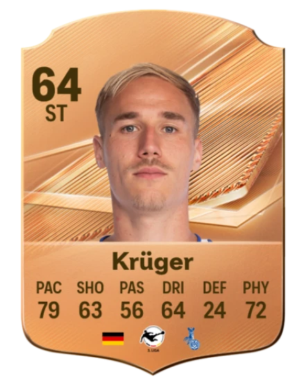 Krüger 64 Bronze ST FC 27 card