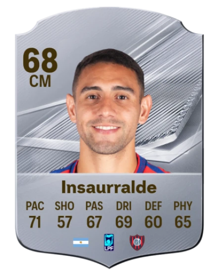 Insaurralde 68 Common CM FC 26 card