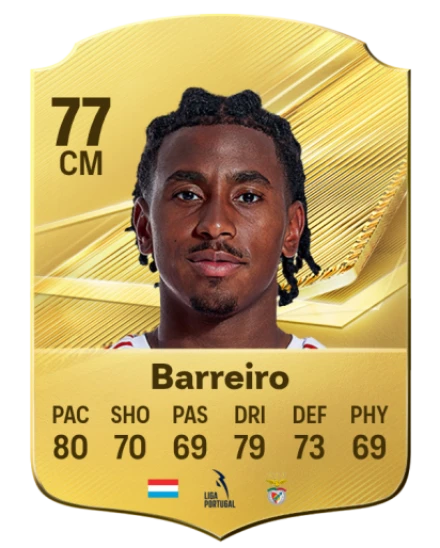 Barreiro 77 Common CM FC 26 card