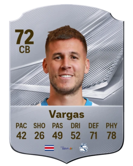 Vargas 72 Common CB FC 26 card