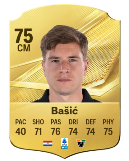 Bašić 75 Common CM FC 26 card