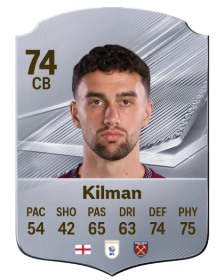 Kilman 74 Common CB FC 26 card
