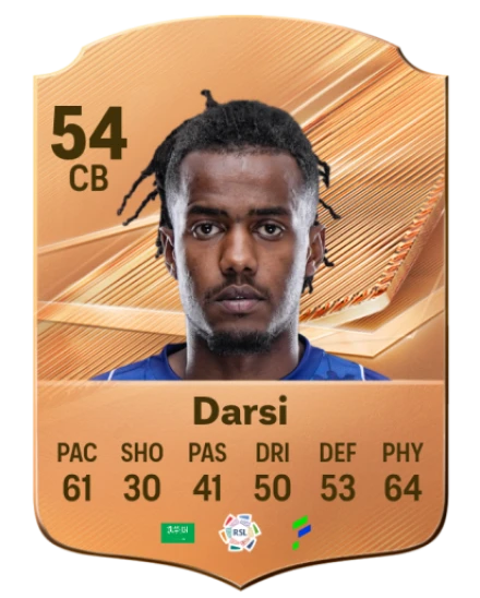 Darsi 54 Bronze CB FC 27 card