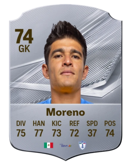 Moreno 74 Common GK FC 26 card