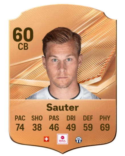 Sauter 60 Bronze CB FC 27 card