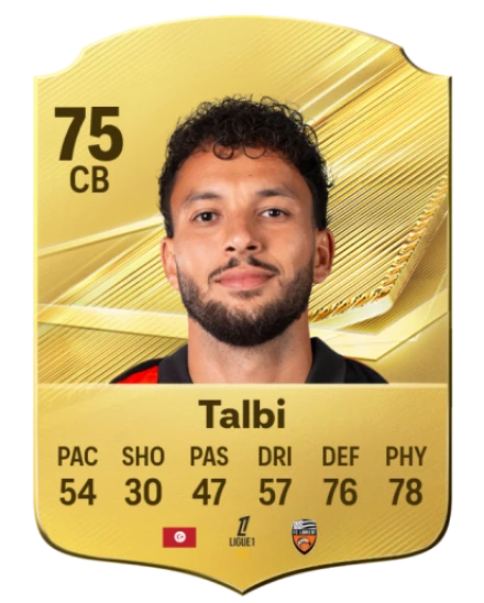 Talbi 75 Common CB FC 26 card