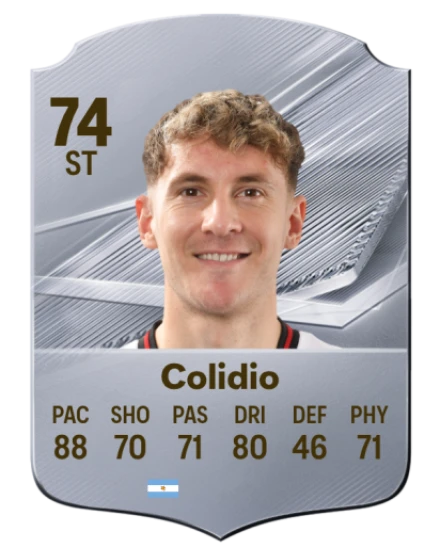 Colidio 74 Rare ST FC 26 card