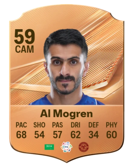 Al Mogren 59 Common CAM FC 26 card