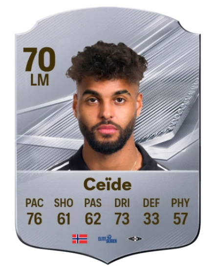Ceïde 70 Common LM FC 26 card