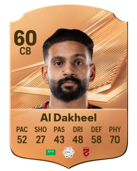 Al Dakheel 60 Common CB FC 26 card
