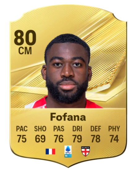 Fofana 80 Rare CM FC 26 card