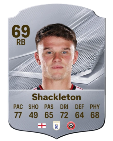 Shackleton 69 Silver RB FC 27 card