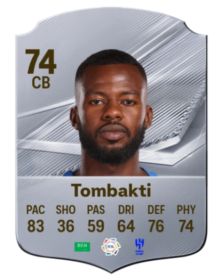Tombakti 74 Silver CB FC 27 card