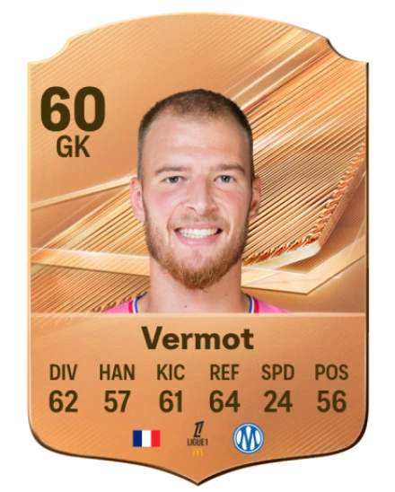 Vermot 60 Bronze GK FC 27 card