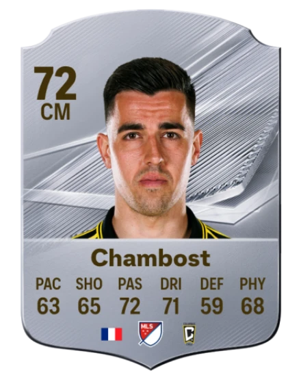 Chambost 72 Common CM FC 26 card