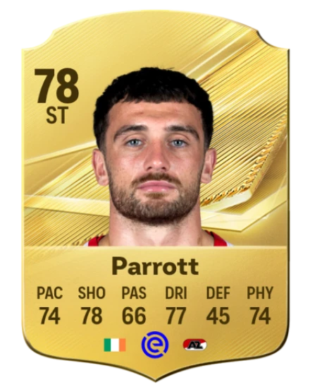 Parrott 78 Common ST FC 26 card