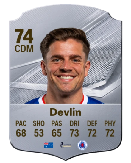 Devlin 74 Common CDM FC 26 card