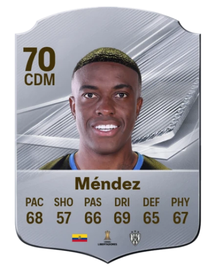 Méndez 70 Common CDM FC 26 card