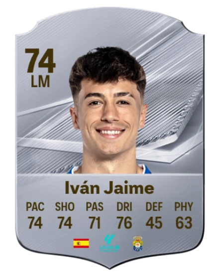 Iván Jaime 74 Common LM FC 26 card