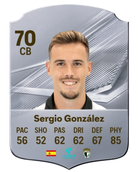 Sergio González 70 Common CB FC 26 card