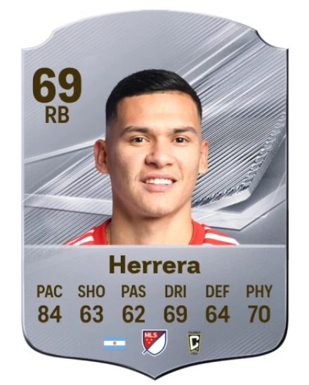 Herrera 69 Common RB FC 26 card