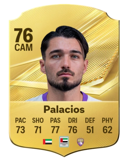 Palacios 76 Common CAM FC 26 card