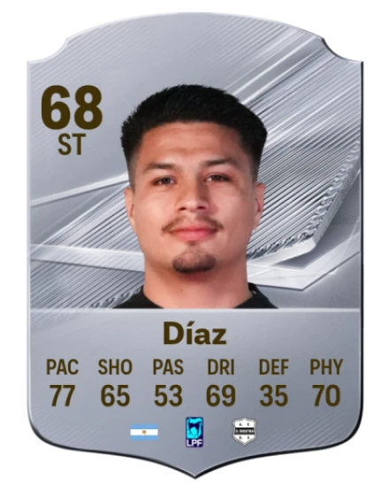 Díaz 68 Common ST FC 26 card