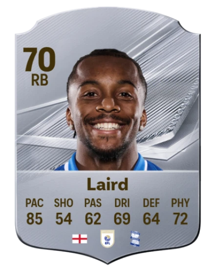 Laird 70 Common RB FC 26 card