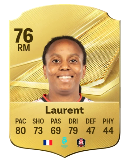 Laurent 76 Common RM FC 26 card