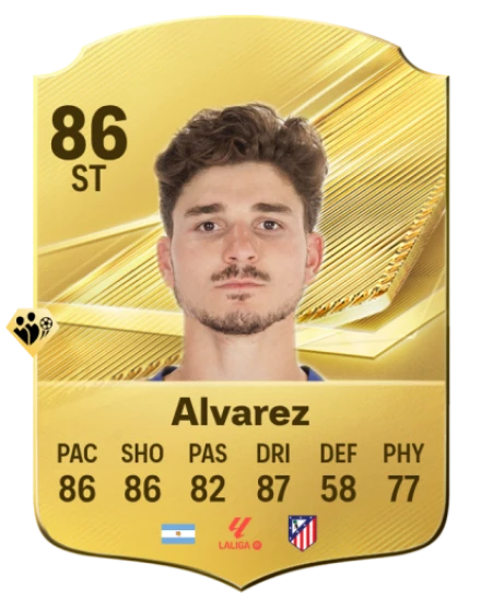 Alvarez 86 Common ST FC 26 card