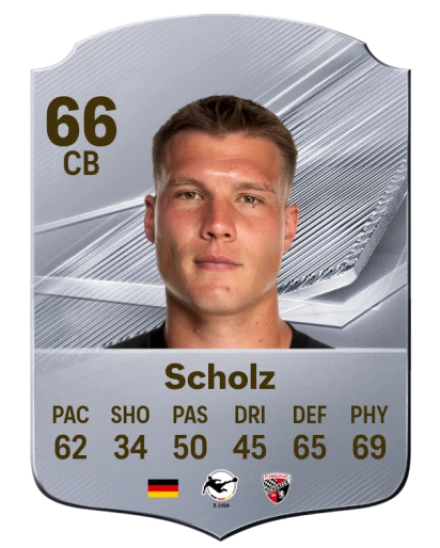 Scholz 66 Common CB FC 26 card