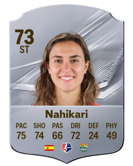 Nahikari 73 Silver ST FC 27 card