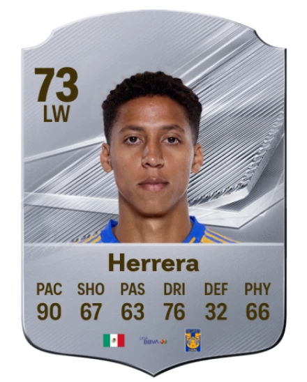 Herrera 73 Common LW FC 26 card