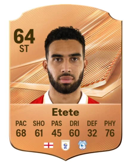 Etete 64 Bronze ST FC 27 card