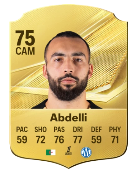 Abdelli 75 Common CAM FC 26 card