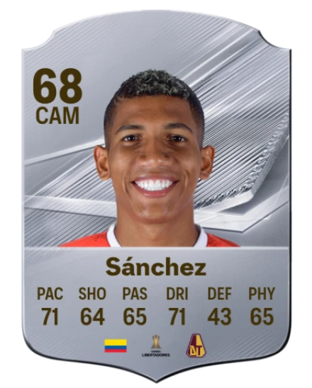 Sánchez 68 Common CAM FC 26 card