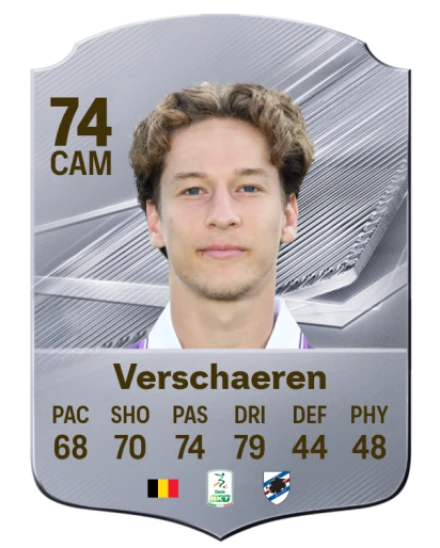 Verschaeren 74 Common CAM FC 26 card